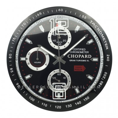 Chopard Mille Miglia Gran Turismo XL Chronograph  Stahl schwarz Wanduhr