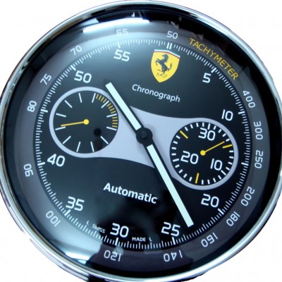 Ferrari Scuderia 34cm Automatik Chronograph Wanduhr