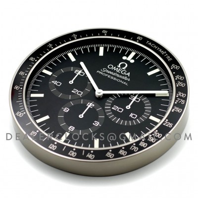Omega Speedmaster 34 cm chronograph luminor Zifferblatt Wanduhr