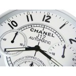 Chanel J12 Automatik-Wanduhr weisses Zifferblatt Chronograph