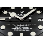 Rolex Submariner 34cm 3D logo Wanduhr 