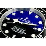  Rolex Sea-Dweller Deepsea D-Blue 3D logo 38CM XL Wanduhr